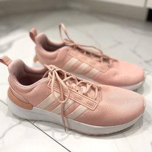Pink Adidas Women’s Racer Running Shoes